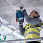 Bosch Cordless Drill GSR18V-45 + Angle Grinder GWS18V-8 + Hammer GBH18-22 + 3 x 4Ah Batteries